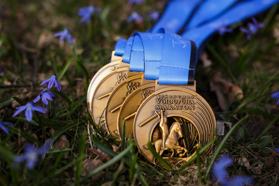 Võidupüha maratoni medal