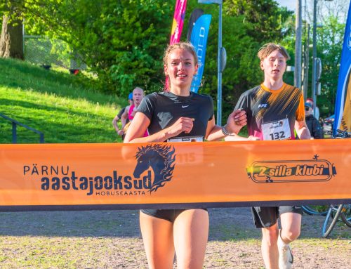 Henri Mattias Lepassar ja Mirabel Chrystelle Jaakson võitsid Pärnu aastajooksude kolmanda etapi